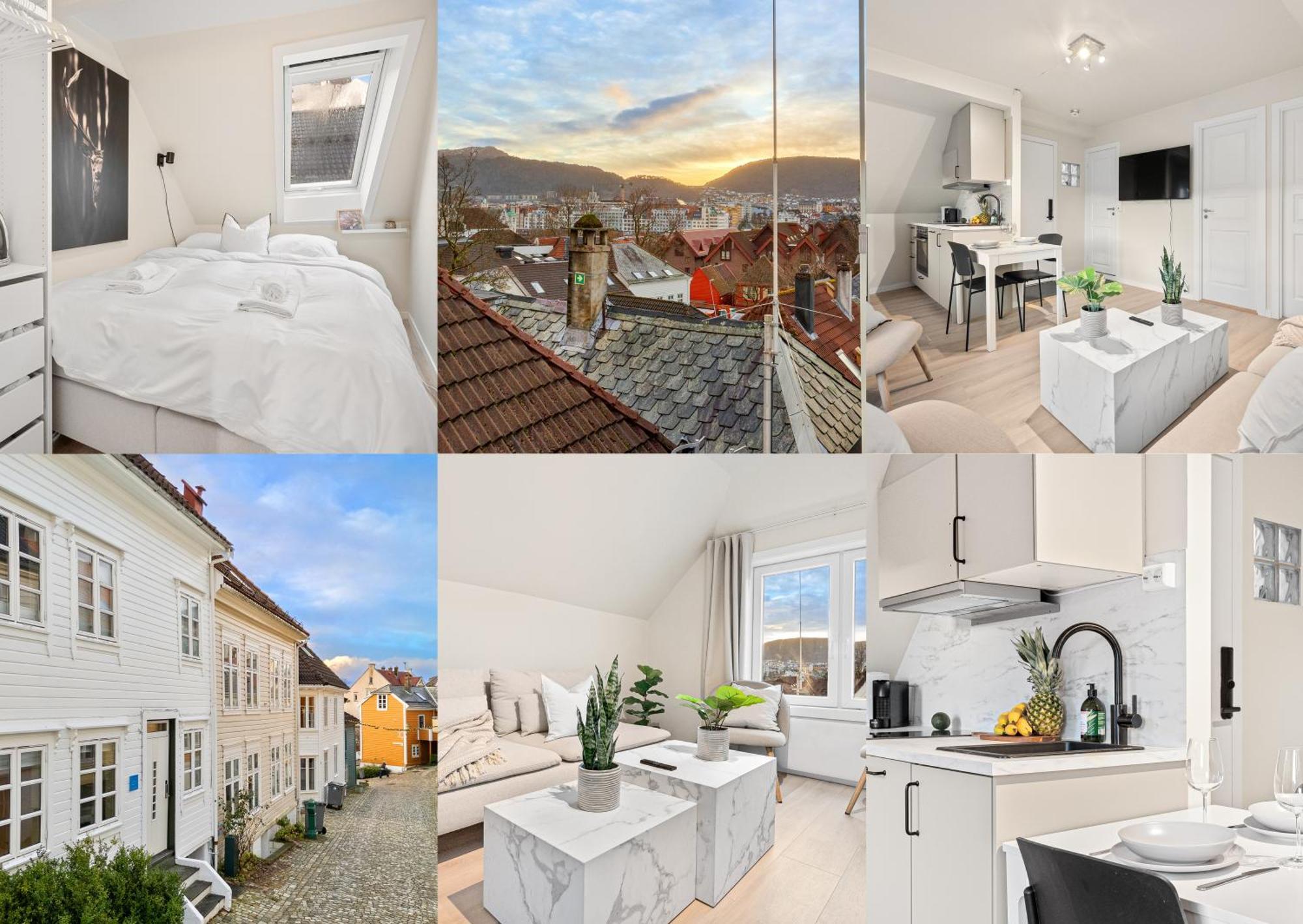 View To Bryggen - Renovated Dec 24 - Historic Cobblestone Street Apartment Bergen Exterior photo